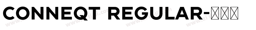 Conneqt Regular字体转换